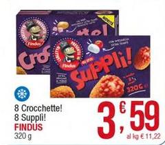 Findus - 8 Crocchette! 8 Suppli