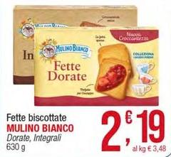 Mulino Bianco - Fette Biscottate
