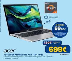 Acer - Notebook Aspire Go 15 AG15-42P-R9Q9