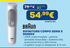 Braun - Rifinitore Corpo Serie 5 BG5550