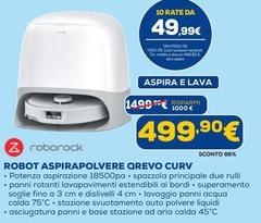 Roborock - Robot Aspirapolvere QREVO CURV