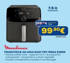 Moulinex - Friggitrice Ad Aria Easy Fry Mega EZ855