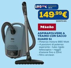 Miele - Aspirapolvere A Traino Con Sacco Guard S1