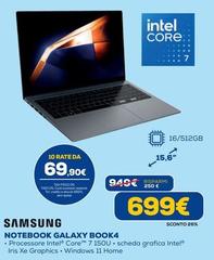 Samsung - Notebook Galaxy Book4