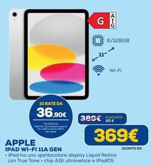 Apple - Ipad Wi-Fi 11A Gen