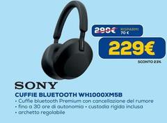 Sony - Cuffie Bluetooth WH1000XM5B 