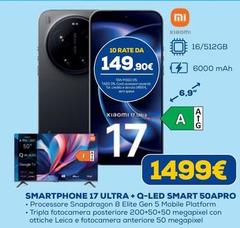 Xiaomi - Smartphone 17 Ultra + Q-Led Smart 50APRO