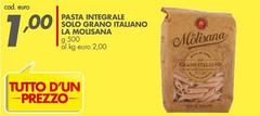 La Molisana - Pasta Integrale Solo Grano Italiano