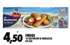 Findus - 18 Bastoncini Di Merluzzo
