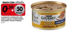 Purina - Alimento Completo Per Gatti Adulti Carne/Pesce Gourmet Gold
