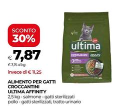 Ultima - Alimento Per Gatti Croccantini Affinity