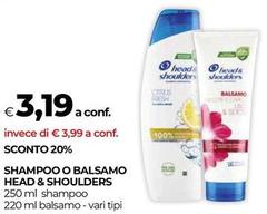 Head & Shoulders - Shampoo O Balsamo