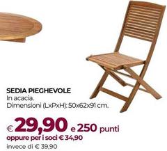 Acacia - Sedia Pieghevole