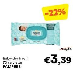 Pampers - Baby-Dry Fresh 70 Salviette