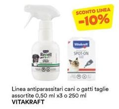 Vitakraft - Linea Antiparassitari Cani O Gatti Taglie Assortite