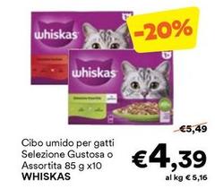 Whiskas - Cibo Umido Per Gatti Selezione Gustosa O Assortita