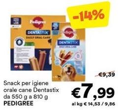 Pedigree - Snack Per Igiene Orale Cane Dentastix