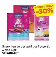 Vitakraft - Snack Liquido Per Gatti