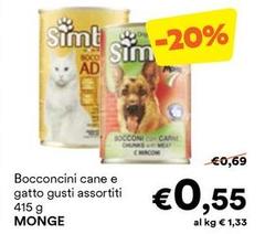 Monge - Bocconcini Cane E Gatto