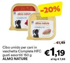 Almo Nature -  Cibo Umido Per Cani In Vaschetta Complete Hfc