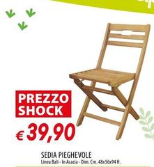 Linea - Sedia Pieghevole