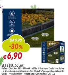 Luce - Set 2 Luci Solari