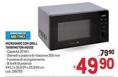 Microonde Con Grill Tarrington House