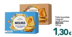 Misura - Fette Biscottate Integrali