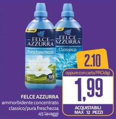 Felce Azzurra - Ammorbidente Concentrato Classico