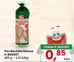 S budget - Pan Bauletto Bianco