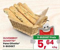 S budget - Pane Olivetto*