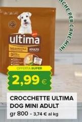 Ultima - Crocchette Dog Mini Adult