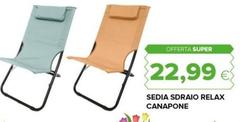 Sedia Sdraio Relax Canapone