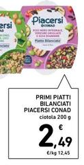 Conad - Piacersi Primi Piatti Bilanciati
