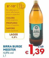 Burge Meester - Birra 