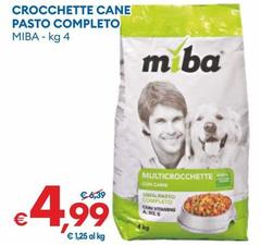Miba - Crocchette Cane Pasto Completo
