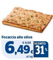 Focaccia Alle Olive