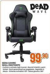 Wave - Sedia Gaming Skull DWGT00072