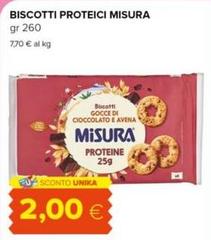 Misura - Biscotti Proteici