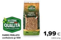 Selezione qualità - Farro Perlato Confezione 500