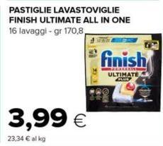 Finish - Pastiglie Lavastoviglie Ultimate All In One