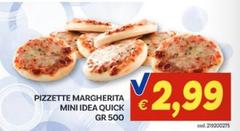 Pizzette Margherita Mini Idea Quick