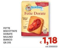 Mulino Bianco - Fette Biscottate Dorate