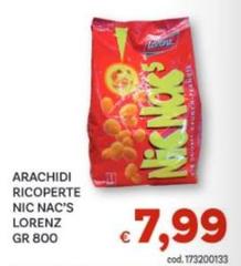 Lorenz - Arachidi Ricoperte Nic Nac's