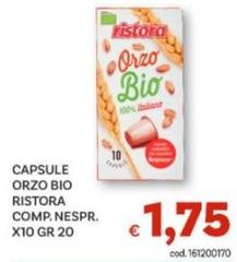 Ristora - Capsule Orzo Bio Comp. Nespr.