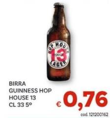 Guinness - Birra  Hop House 13