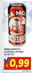 Moretti - Birra La Rossa Lattina