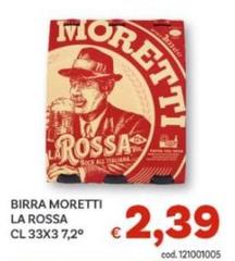 Moretti - Birra La Rossa