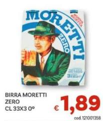 Moretti - Birra Zero