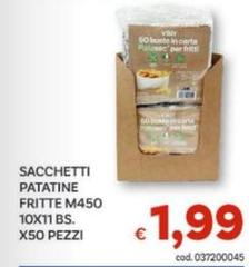 Fritt - Sacchetti Patatine e M450